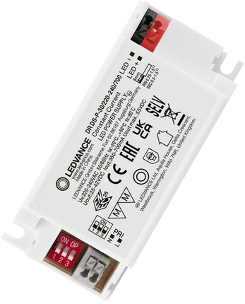 LED-Downlight mit 700 Lumen, warmweißes Licht, Frontansicht