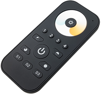 Sigor Handfernbedienung LUXIGENT 4 Kanal CCT Frontansicht