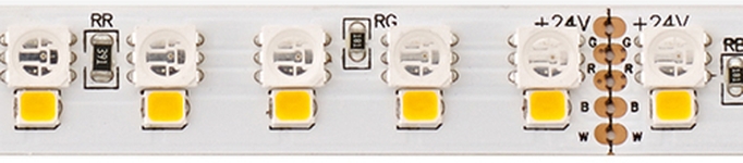 Sigor LED Flexband RGB+W 5m 192LED/m Frontansicht