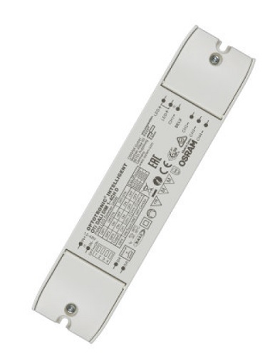Osram DALI DIM Steuergerät für Beleuchtung Frontansicht Produktfoto