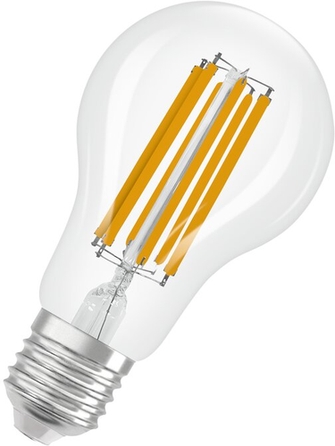 LED-Lampe LED CLA150 17W 830 E27 Sockel Frontansicht