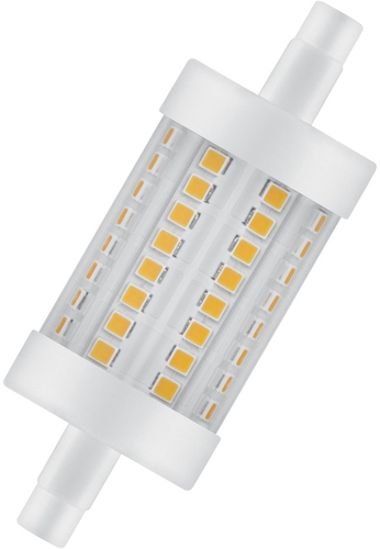 LED-Lampe Osram LEDPLI 78 75 8,2W/827 230V R7S Frontansicht