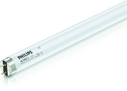Philips Speziallampe Actinic BL TL-D 18W/10 Frontansicht