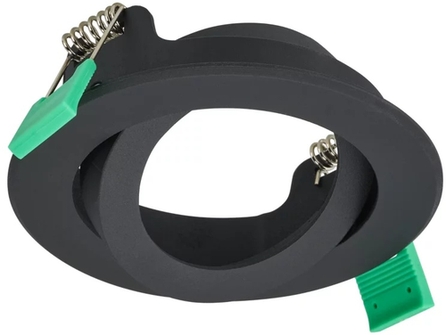 Philips LED-Leuchte RS150Z CFRM RND-ADJUST D80 BK Frontansicht