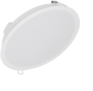 LED-Downlight IP44 geschützt für Feuchträume Frontansicht