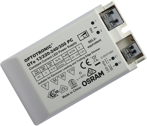 Osram LED Netzteil OTE 13 Frontansicht für LED-Beleuchtung
