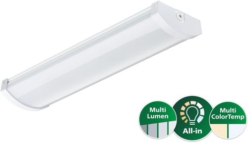 Philips LED-Leuchte SM155C Frontansicht moderner Deckenleuchte