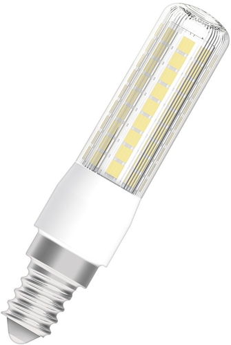LED-Lampe LEDTSLIM60D CL 7W 827 Frontansicht