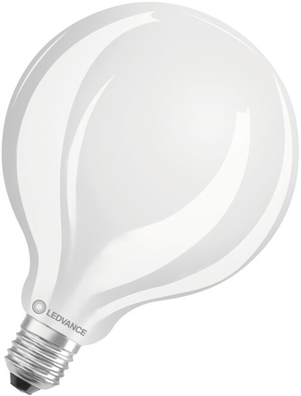 LED-Glühbirne E27 11W dimmbar in warmweißem Licht Frontansicht