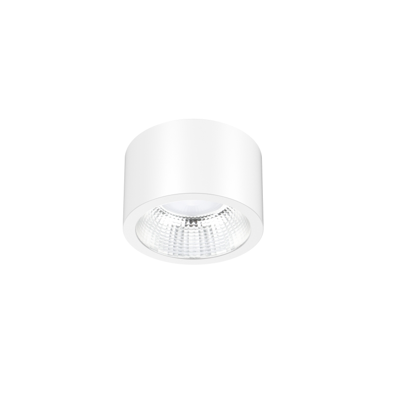Dotlux LED Leuchte CIRCLEugr-top 25W Frontansicht weiß