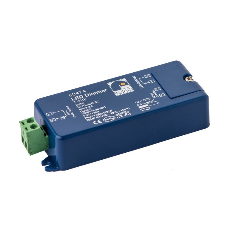 LED Dimmer mit Potentiometer für 12V und 24V Beleuchtungssysteme