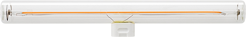 Sigor LED-Lampe 4W Linienlampe Glas Klar Frontansicht
