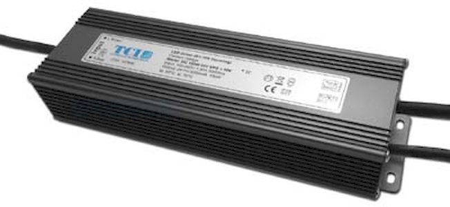 Dimmbares LED Netzteil 100W 24V von TCI in Frontansicht