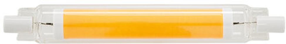 Sigor 9W COB R7s Glühbirne Frontansicht 2700K dimmbar