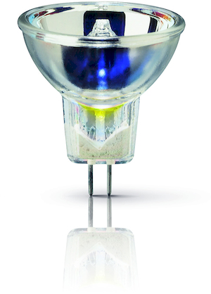 Philips Speziallampe 13528 15W GZ4 6V Frontansicht Produktfoto