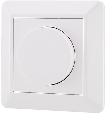 Sigor DALI Drehdimmer mit integriertem Netzteil Frontansicht