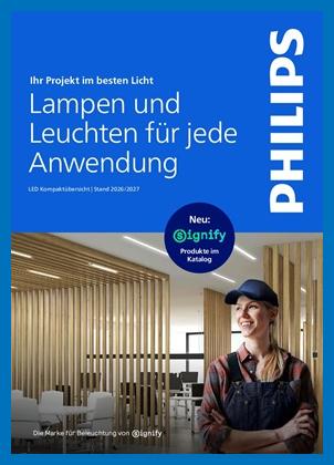 Philips LED Lampe Juni 2026 Frontansicht