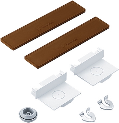 Zumtobel ECOOS2 SLIM ENDCAP SET BZ Frontansicht
