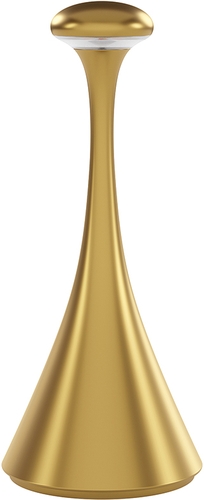 Sigor Akkuleuchte Nudrop mini goldfarben 1,8W Frontansicht