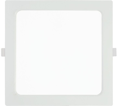 LED-Einbaupanel SQUAREeco IP20 18W 3000K Frontansicht