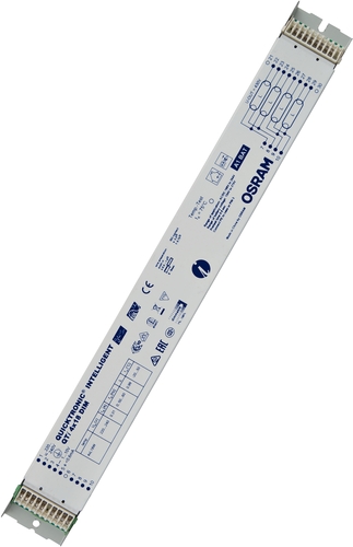 Betriebsgerät QTI 4X18 von Osram für LED-Beleuchtung Frontansicht