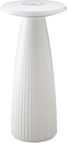 Sigor Akku-Tischleuchte Nuflair 245mm schneeweiß 2,2W Frontansicht