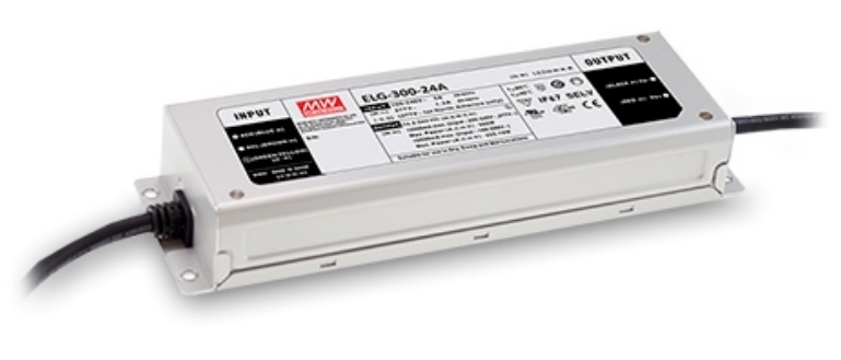 Schaltnetzteil Mean Well Frontansicht IP67 geschützt 12V 22A