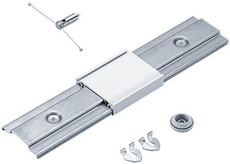 ECOOS2 C MOUNT SET ASQ1 LED Deckenleuchte Frontansicht