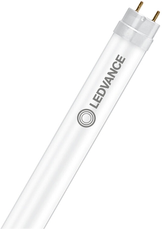 LED-Leuchtstoffröhre LEDTUBE T8 EM S 600 6.3W 830 Frontansicht