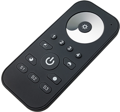 Sigor Handfernbedienung LUXIGENT 4 Kanal DIM Frontansicht